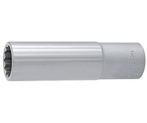 Unior 610765 - Llave de Vaso 1/2" Larga 12 Caras 13 mm Serie 190/1L12p