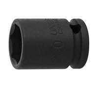 UNIOR 612062 - Llave de vaso de impacto 3/8" 6 caras 10 mm serie 230/4
