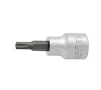 UNIOR 612103 - Llave de vaso 3/8" con punta de perfil TX 25 serie 236/2TX