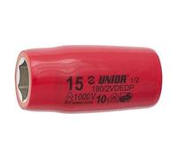 UNIOR 612195 - Llave de vaso 1/2" aislada VDE 10 mm serie 190/2VDEDP