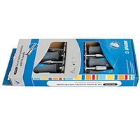 UNIOR 612318 - Juego de 5 destornilladores con llave de vaso TBI en caja de cartón de 6 a 13 mm serie 629CS5TBI