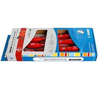 UNIOR 617655 - Juego de 6 destornilladores aislados VDE planos y Phillips en caja de cartón serie 603CS6AVDE