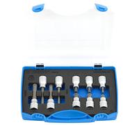 Unior 9617125 Cacciavite ZX 5-14 m-Set di Chiavi a Bussola, 1/2 "