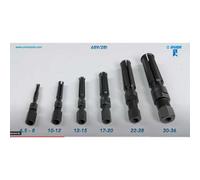 KIT ESTRATTORE CUSCINETTI UNIOR 689/2BI-US PER BICICLETTE ATTREZZI OFFICINA 6