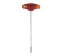Unior Chiave a bussola con impugnatura a T, 5,5 mm, colore: rosso