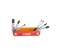 UNIOR EURO7 MULTITOOL CHIAVI A BRUGOLA SET COMPLETO CROMATO PROFESSIONALE
