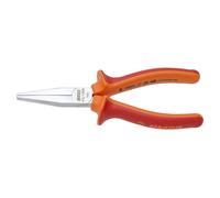 Unior Long Flat Nose Pliers Red 160Mm