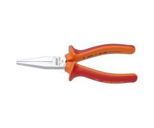 Unior Long Flat Nose Pliers Red 160Mm