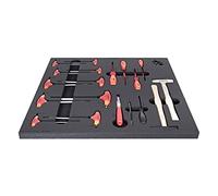 Unior Set di Attrezzi in Vassoio 1 per 2600d: Rosso, Strumenti, Taglia Unica