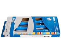Unior - Set di cacciaviti 3 x Slot 2 x croce in cromo vanadio, ergonomici 617037