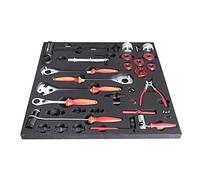 Unior Set di Strumenti nel Vassoio 3 per 2600a E 2600c-Strumenti di Trasmissione: Rosso