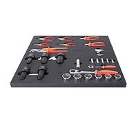 Unior Set Di Utensili In Vassoio 3 Per 2600d: Rosso