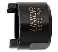 Unior Suntour 1670.2/4-Estrattore, Rimozione Ruota Libera Uomo, Nero, 2/4