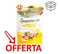 Unipro Spezzatino Con Pollo Cibo Umido Per Cani Adulti Barattolo 400g
