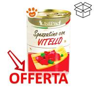 Unipro Dog Adult Spezzatino con Vitello - Unipro Dog Adult Spezzatino con Vitello - Lattina Da 400 Gr - CONFEZIONE RISPARMIO
