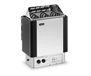 Uniprodo UNI_SAUNA_S4.5KW Stufa per sauna 4,5 kW da 30 a 110 °C con controllo di protezione contro il surriscaldamento, timer