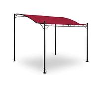 Uniprodo Seconda Mano Gazebo pergola - 2,6 x 3 m - rosso vinaccia UNI_GAZEBO_ 3X2.5R