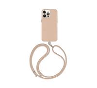 Custodia per iPhone 15 Pro Max UNIQ con ricarica magnetica, colore nude polveros