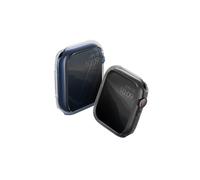 UNIQ CUSTODIA DUAL PACK GLASE PER APPLE WATCH 41/40/38MM - CHIARO/FUMO