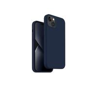 Uniq Custodia Hybrid per iPhone 14 Plus Lino Marine Blue