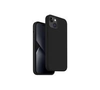 Uniq Custodia ibrida per iPhone 14 Plus Lino Midnight Black