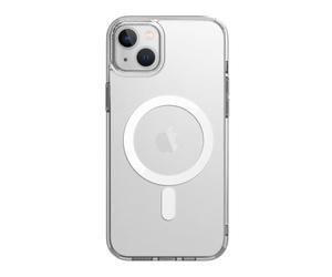 Uniq Custodia ibrida per iPhone 14 Plus Magclick Ricarica Lifepro Xtreme AF Dovefrost Trasparente