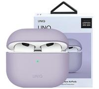 UNIQ custodia Lino AirPods 3 gen. Silicone legnoso/lavanda