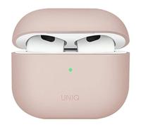 Uniq Custodia Lino Airpods 3A Gen. Silicone Rosa/Rosa
