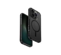 UNIQ Custodia per telefono Combat compatibile con iPhone 16 PRO MAX (2024) 6.9, ricarica MAGCLICK (nero)