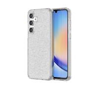 UNIQ LifePro Xtreme A55 con brillantini argentati COVER per Samsung Galaxy A55 2, Trasparente