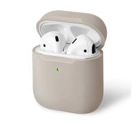 UNIQ Lino AirPods 1/2 gen. Custodia in silicone beige/beige avorio