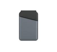 UNIQ LYDEN DS PORTA CARTE MAGNETICO BLOCCO RFID CON SUPPORTO, BLU LAVATO/NERO, Porta carte magnetico con supporto