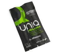 UNIQ - MEGASEX LATEX FREE SENSITIVE CONDOMS 3 UNITS