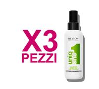 UNIQ ONE Kit Hair Treatment 10 in 1 Green Tea Fragrance 3 Pezzi 150ml