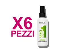 UNIQ ONE Kit Hair Treatment 10 in 1 Green Tea Fragrance 6 Pezzi 150ml