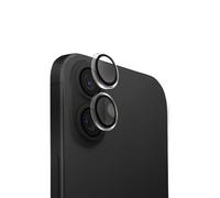 UNIQ OPX - Protezione per obiettivo della fotocamera, compatibile con iPhone 16 e iPhone 16 Plus, trasparente
