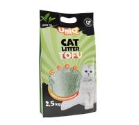 UNIQ PETS Letterina per gatti TOFU biodegradabile 2,5 kg al tè verde