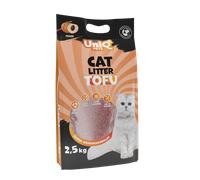 UNIQ PETS Letterina per gatti TOFU biodegradabile 2,5 kg, aroma pesca