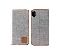 Uniq TRIBLY - Custodia a Portafoglio per iPhone X/XS, Colore: Marrone