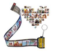 uniqicon,Personalizzato Portachiavi Rullino Fotografico Idee Regalo F3,Personalizzata Porta Chiavi Con Rullino Foto,Rullino Fotografico Portafoto Portachiavi,Per Anniversario,Oggetti Personalizzabili