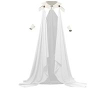 UniqKaliber Mantello da strega della foresta, mantello medievale da elfico, lunghezza intera, costume da fata per feste cosplay