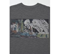 UNIQLO Ukiyo-e Boston Museum of Fine Arts UT Manica Corta Uomo Giappone GRIGI...