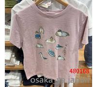 UNIQLO UT Japanese Pattern (Animals) UT/Short Length Women new japan