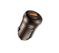 Caricabatteria Auto UNIQO Caricatore 12V Compatto Power Delivery, 30W, 1 x USB-A + Type-C PD 30W