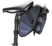 UNIQOCK Borse da sella per bici con sacchetto per bottiglia d'acqua borse da bici impermeabili sotto il sedile per mountain road borsa da sella per biciclette borsa portaoggetti 1,5 L