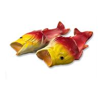Uniqstore, ciabatte creative Tricky Fish a forma di pesce, da spiaggia, da uomo, multicolore, 37/38 EU