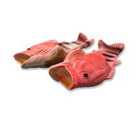 Uniqstore, ciabatte creative Tricky Fish a forma di pesce, da spiaggia, da uomo, rosa., 33/34 EU