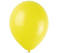 Unique 14719 Palloncini in lattice, 30 cm, colore giallo, 50 pezzi (confezione da 1)
