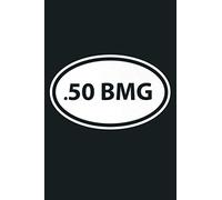 Unique 50 BMG Machine Guns Shooting Ammo Bullet Gift Premium: Notebook Planner - 6x9 inch Daily Planner Journal, To Do List Notebook, Daily Organizer, 114 Pages