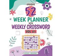 Unique 52 week planner: Solve Life’s Puzzle One Week at a Time